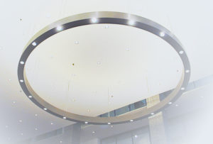 Leuchte ca. 6m Durchmesser - Edel und Stahl Hanseaten Werkstatt